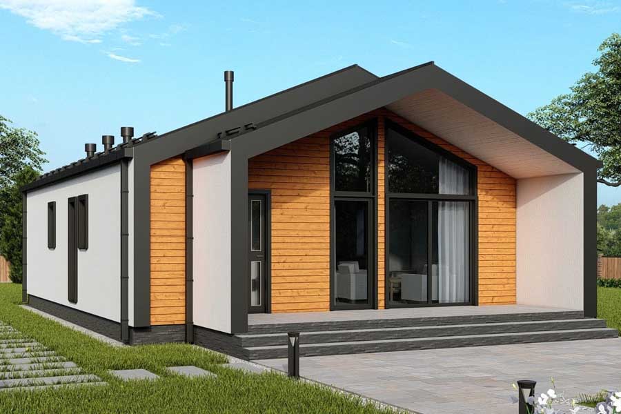 Каркасний будинок для постійного проживання