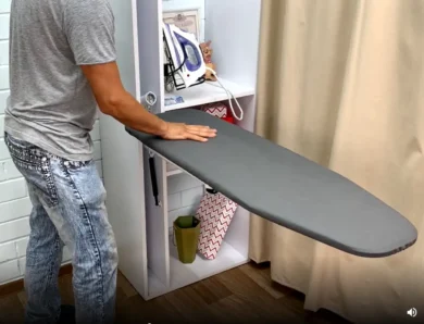 Чим відрізняється вбудована прасувальна дошка від класичної?